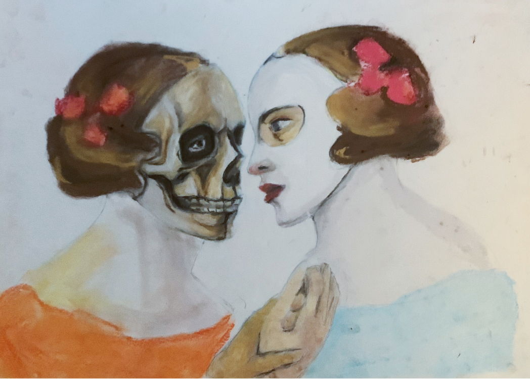 The secondary function of a bathroom mirror